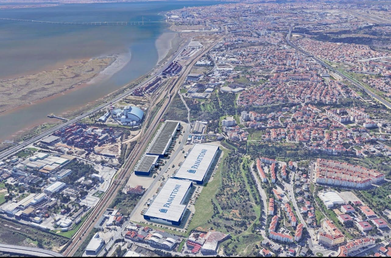 Nave logística en Lisboa