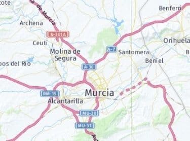 Suelo industrial en Alhama de Murcia