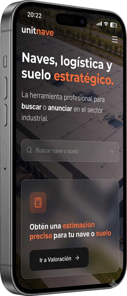 UNITNAVE — marketplace de naves industriales